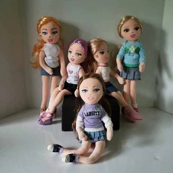 TY Girlz Other - TY Beanie Girlz  Plush Lot of 5 Fashion Dolls.